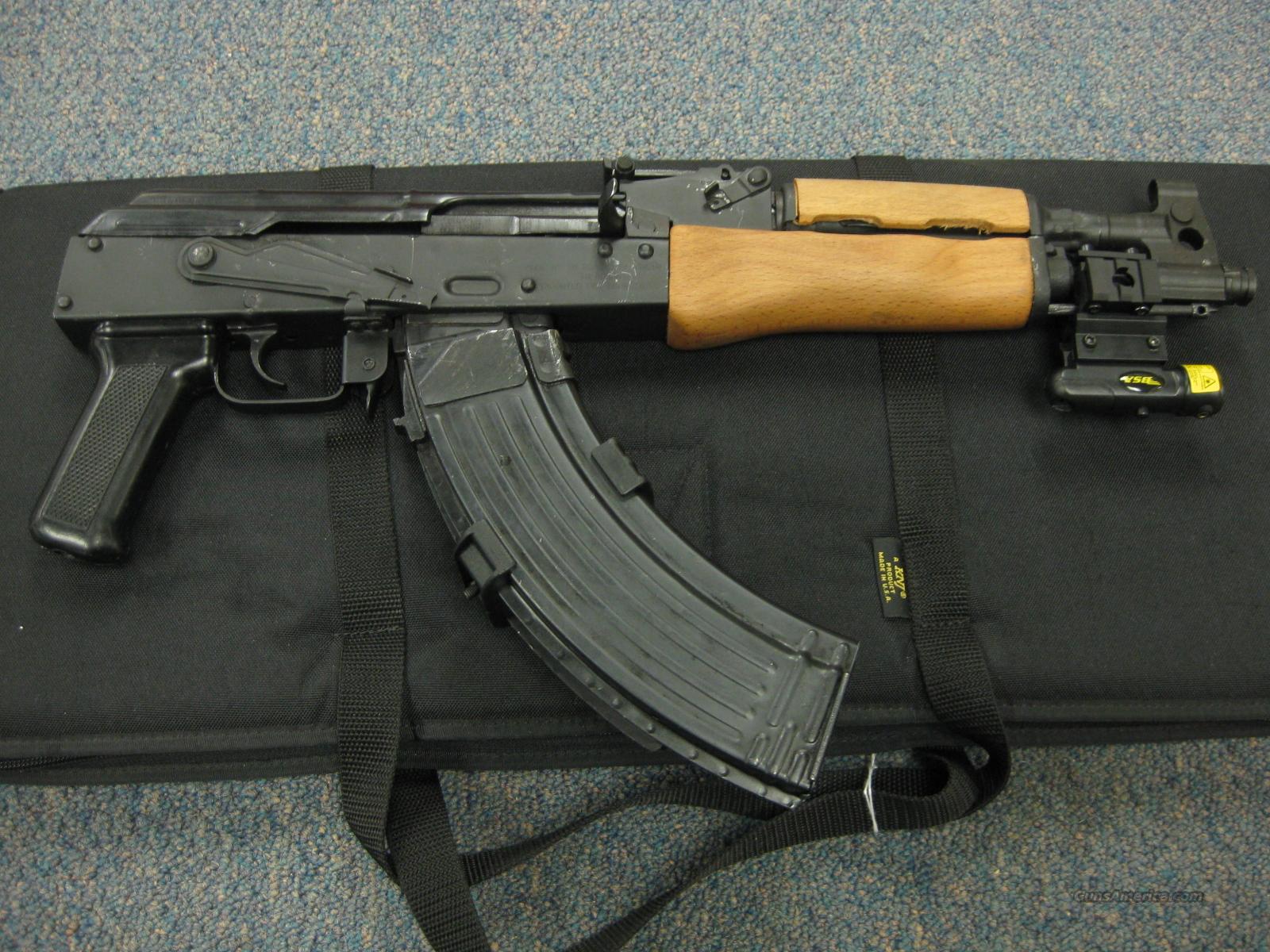 DRACO AK47 PISTOL W/ LASER SIGHT & CASE for sale