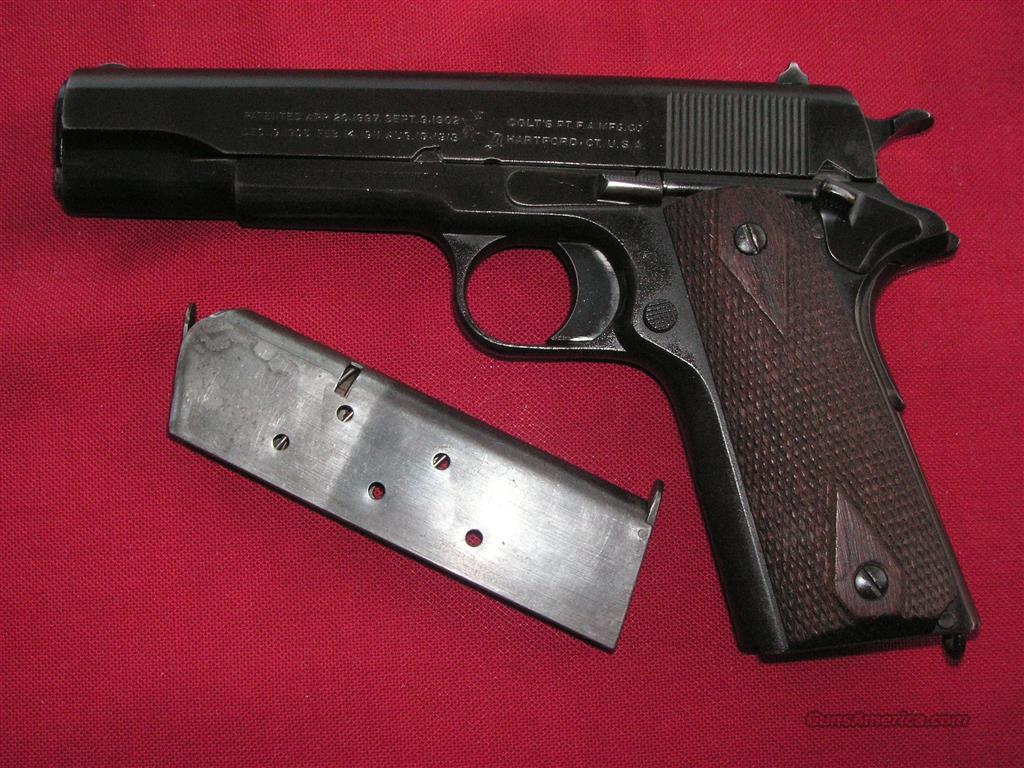 COLT US ARMY 1911 BLACK ARMY FINISH